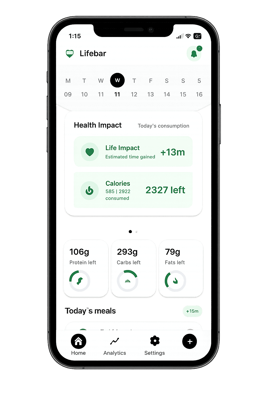 LifeBar AI App