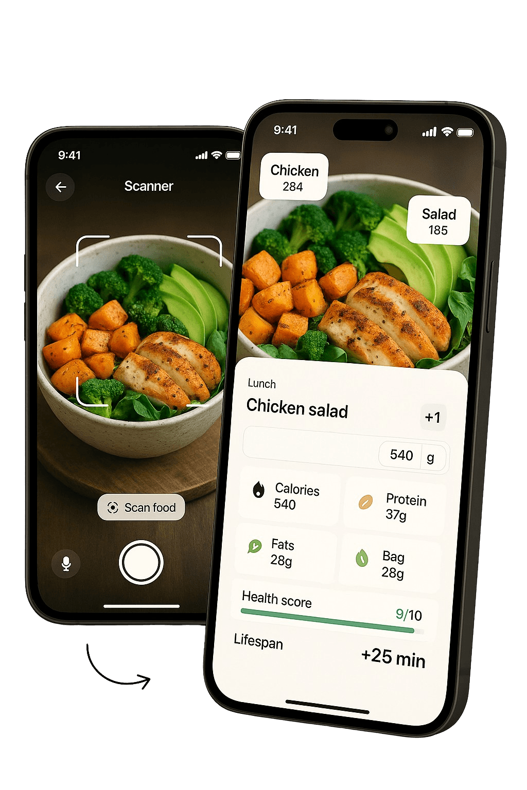 LifeBar AI Food Scanner